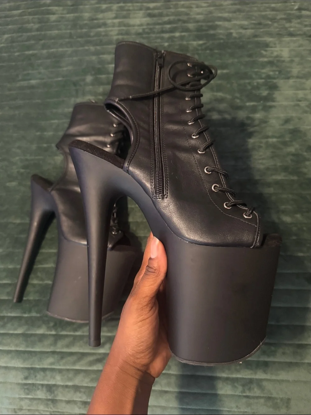 Pleaser only worn
